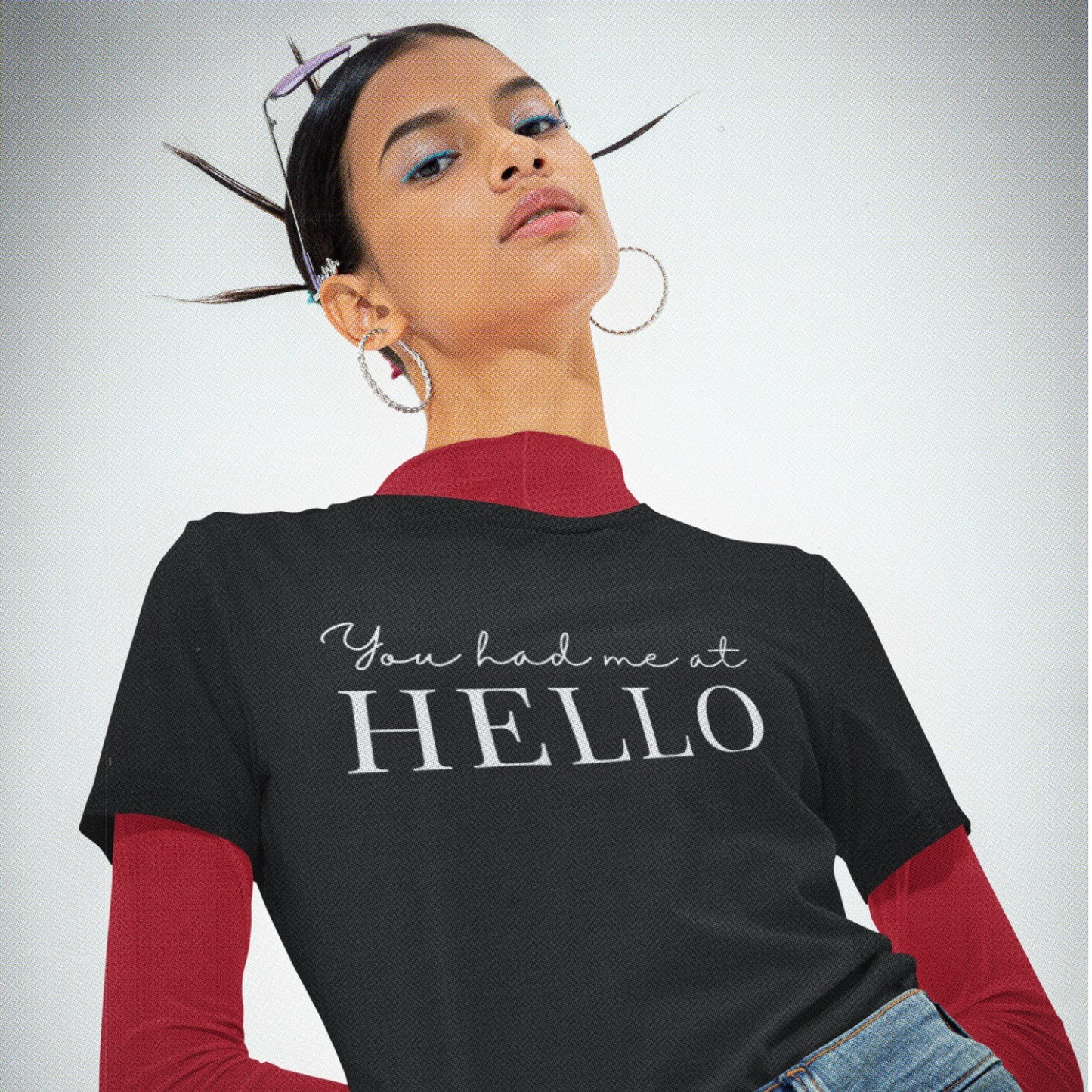 You Had Me at Hello Simple Unisex t-shirt