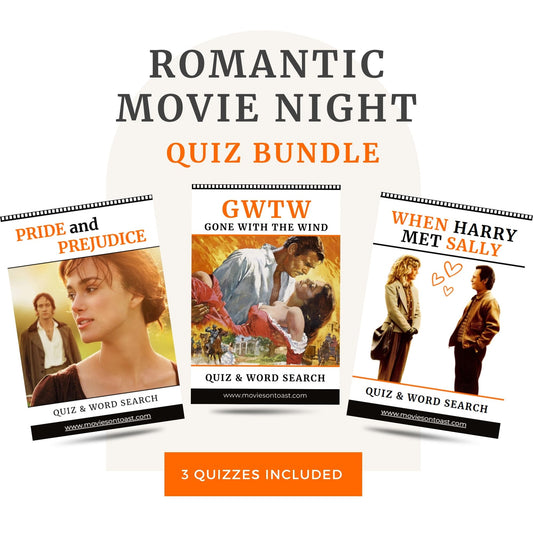 Romantic Movie Night Quiz Bundle