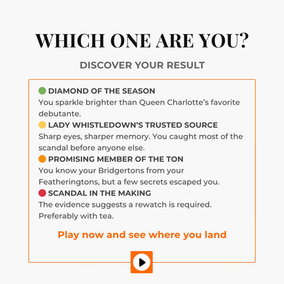 Bridgerton Quiz & Word Search