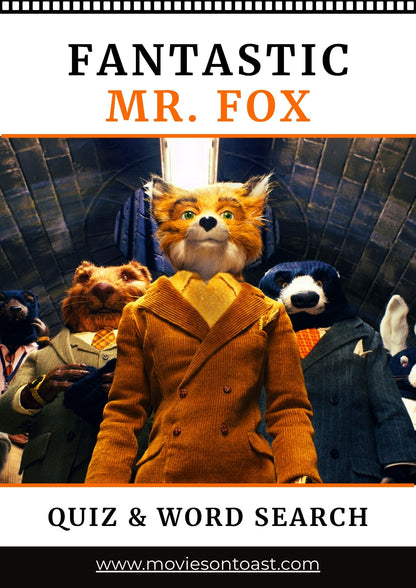 Fantastic Mr. Fox Quiz & Word Search