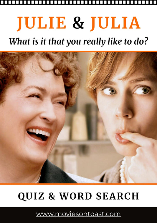 Julie & Julia Quiz & Word Search