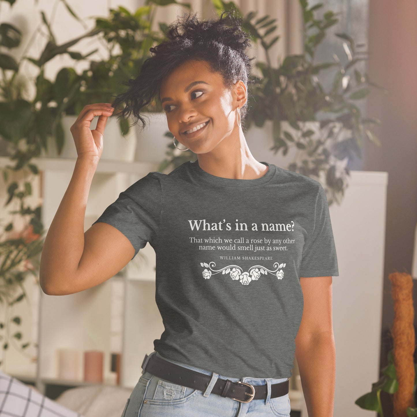 What's in a Name? Short-Sleeve Unisex T-Shirt