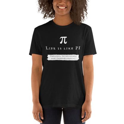 Life is like PI Short-Sleeve Unisex T-Shirt, Inspirational T-shirt, Film lovers, Life of Pi