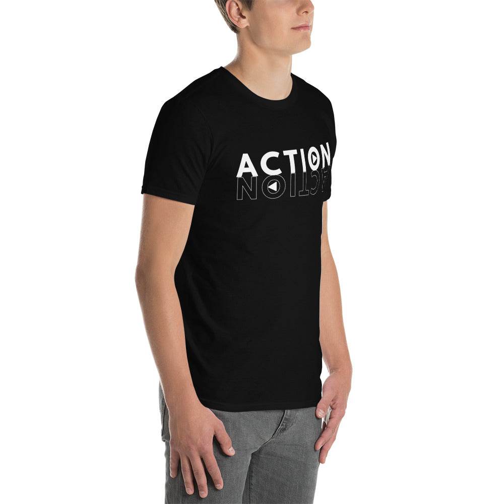 Action Short-Sleeve Unisex T-Shirt, Motivational Shirt, Do Something, Take Action