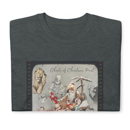 Ghosts of Christmas Past Short-Sleeve Unisex T-Shirt, Christmas Gift, Movie Lover Gift, Charles Dickens, Christmas Carol Movie