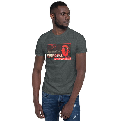 Murders in the Rue Morgue 1932 Horror Movie Poster, Short-Sleeve Unisex T-Shirt, Edgar Allan Poe