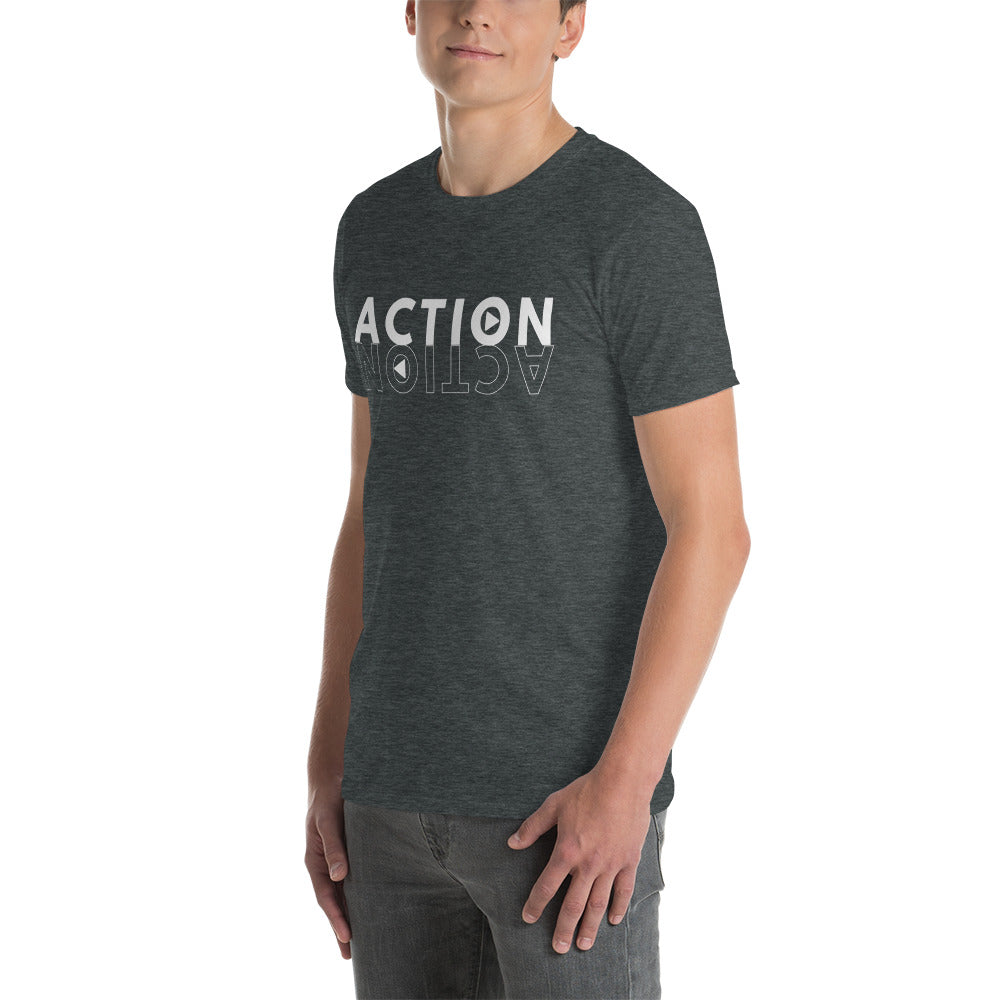 Action Short-Sleeve Unisex T-Shirt, Motivational Shirt, Do Something, Take Action