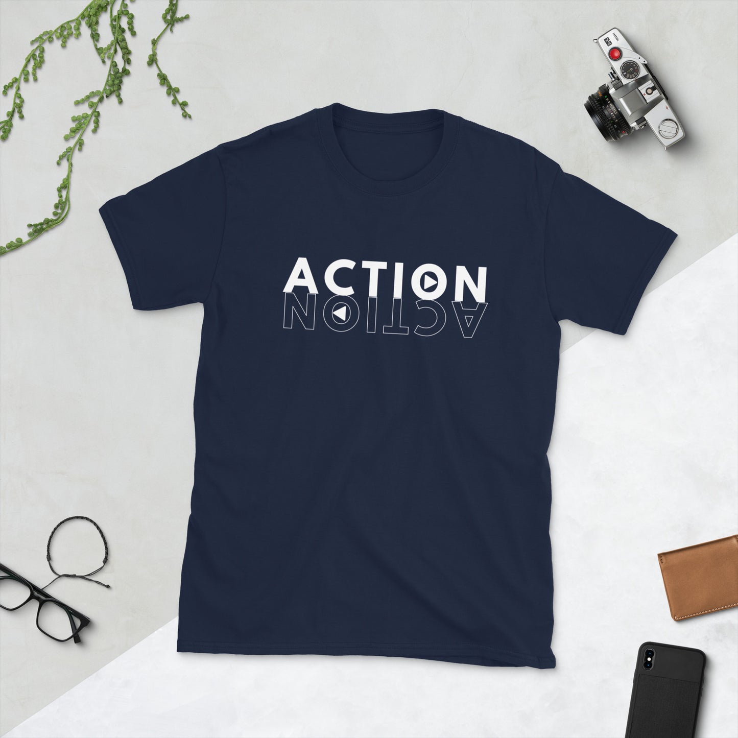 Action Short-Sleeve Unisex T-Shirt, Motivational Shirt, Do Something, Take Action