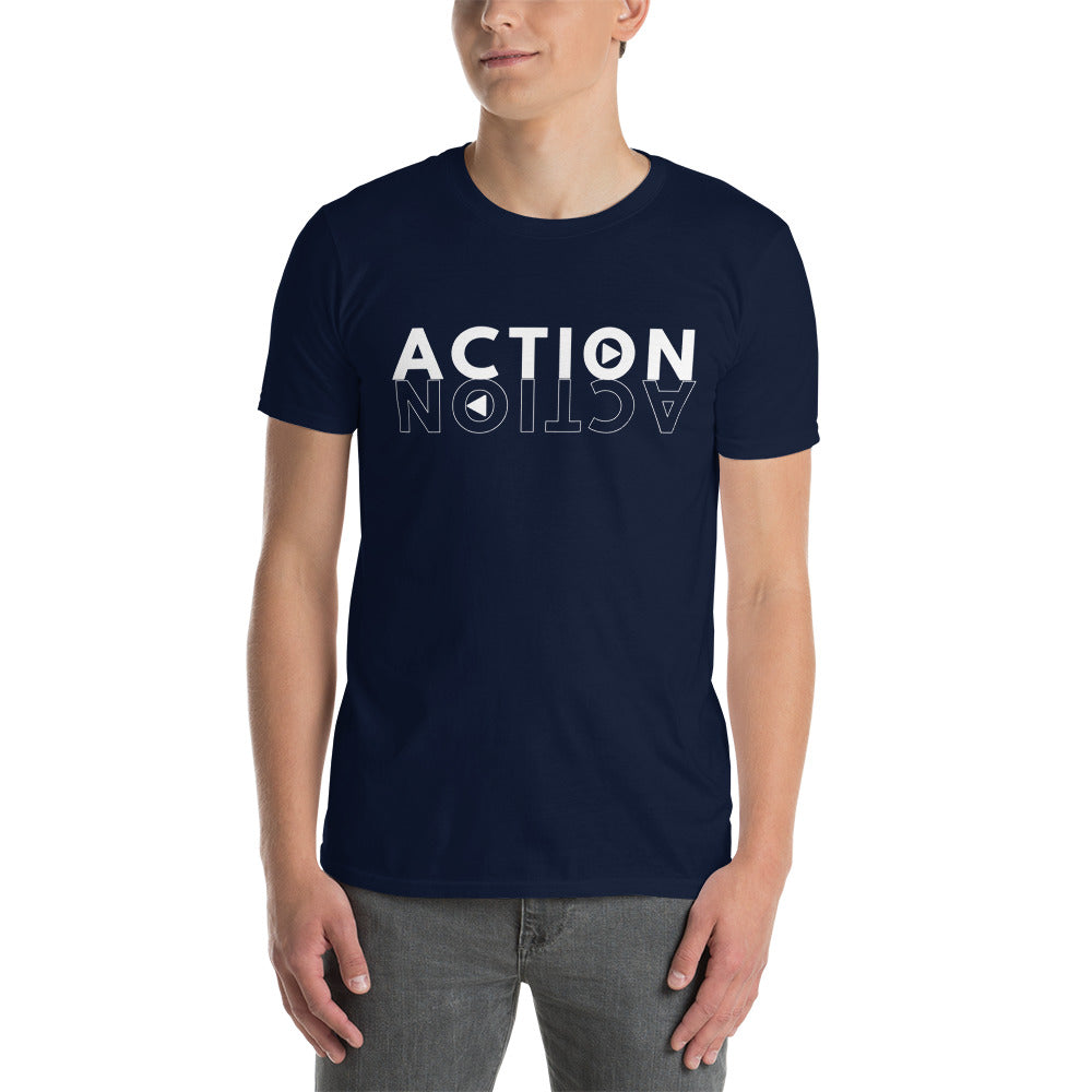 Action Short-Sleeve Unisex T-Shirt, Motivational Shirt, Do Something, Take Action