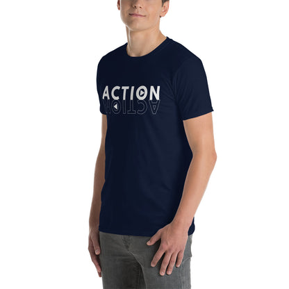 Action Short-Sleeve Unisex T-Shirt, Motivational Shirt, Do Something, Take Action