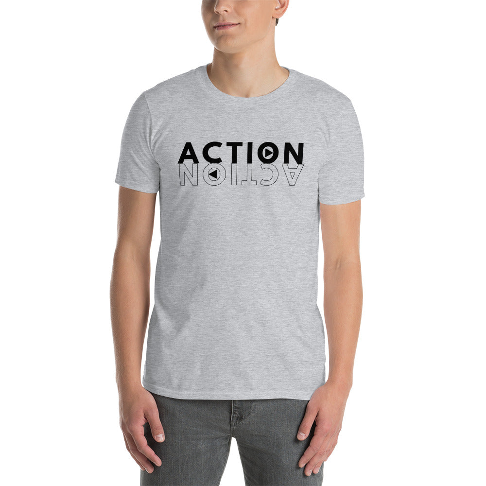 Action Short-Sleeve Unisex T-Shirt, Motivational Shirt, Do Something, Take Action