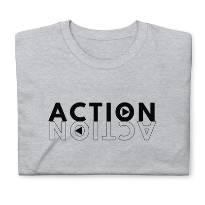 Action Short-Sleeve Unisex T-Shirt, Motivational Shirt, Do Something, Take Action