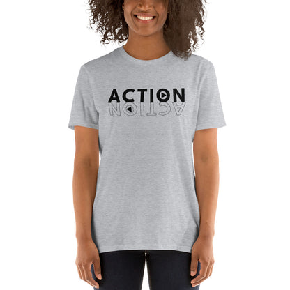 Action Short-Sleeve Unisex T-Shirt, Motivational Shirt, Do Something, Take Action