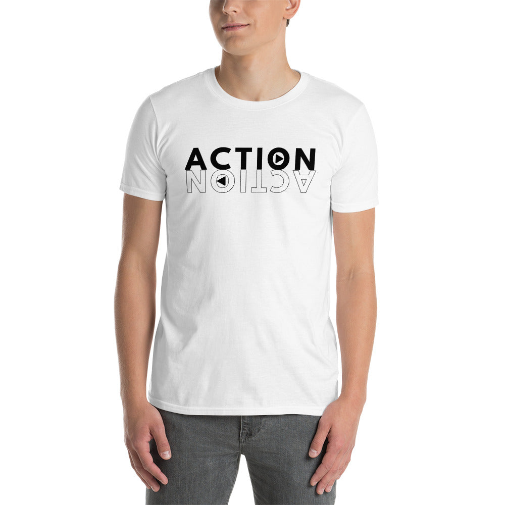 Action Short-Sleeve Unisex T-Shirt, Motivational Shirt, Do Something, Take Action