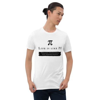 Life is like PI Short-Sleeve Unisex T-Shirt, Inspirational T-shirt, Film lovers, Life of Pi