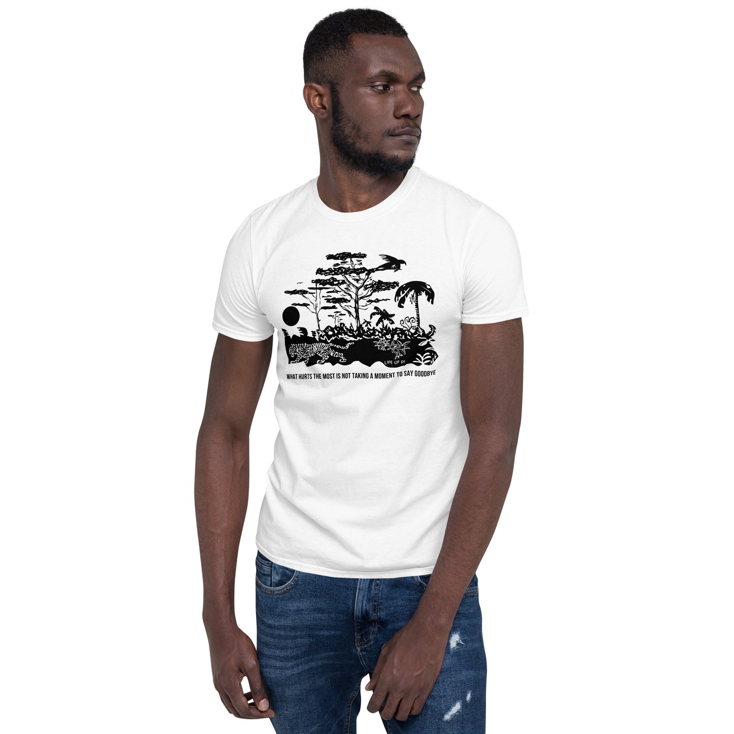 What Hurts the Most is not Taking a Moment to say Goodbye Short-Sleeve Unisex T-Shirt