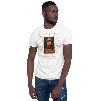 All Quiet on the Western Front Short-Sleeve Unisex T-Shirt, 1930 Movie Poster, Erich Maria Remarque Quote