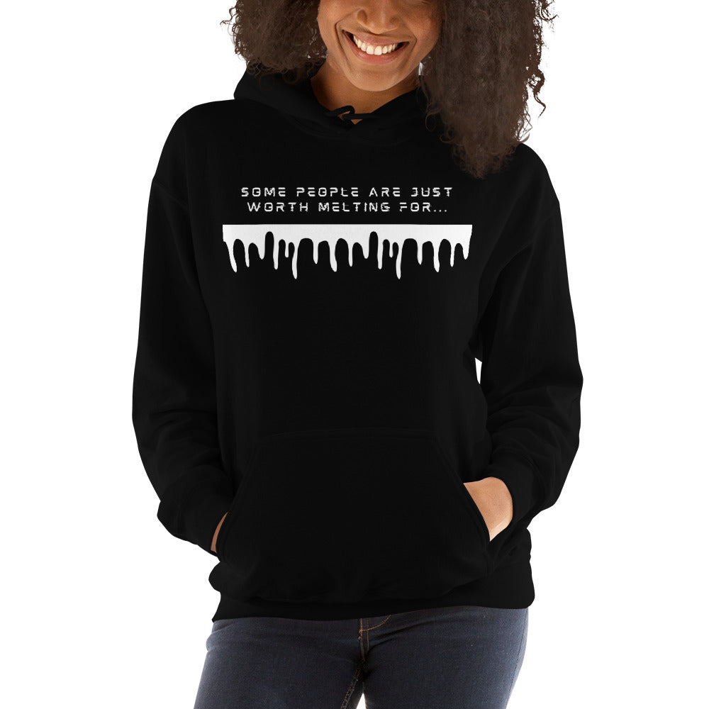 Some People Are Just Worth Melting For Unisex Hoodie, Movie Lover Gift