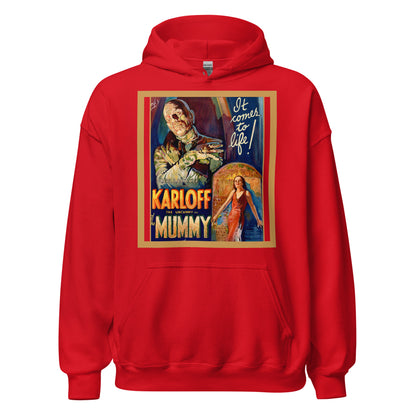The Mummy 1932 Horror/Fantasy Unisex Hoodie, Classic Film, Boris Karloff