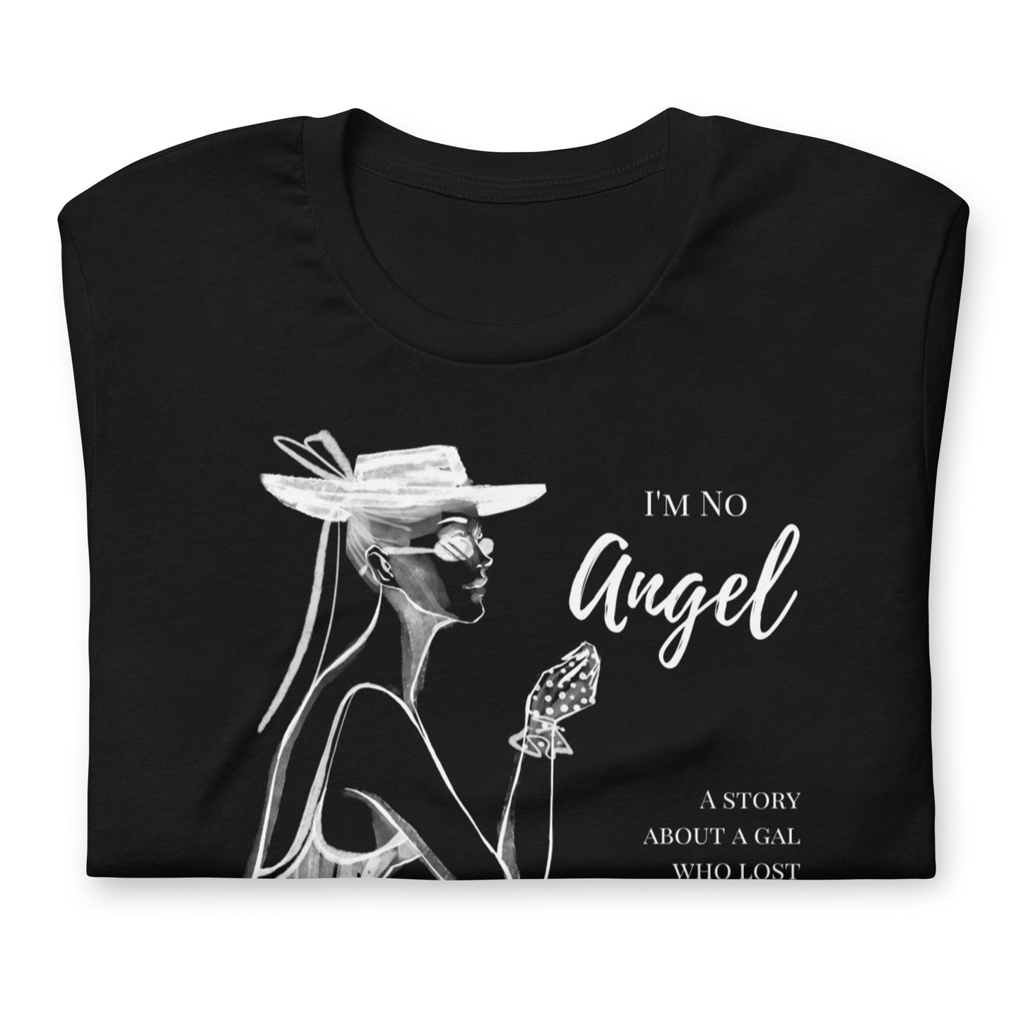 I'm No Angel Unisex t-shirt, Movie Tag-Line, Mae West Quote