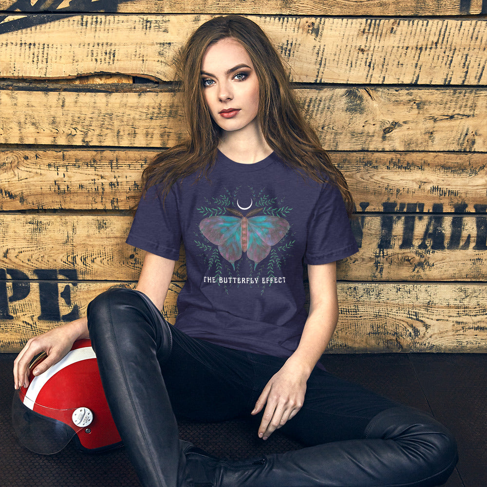 The Butterfly Effect Unisex t-shirt, Half Moon
