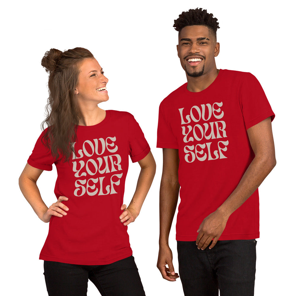 Love Your Self Unisex t-shirt, Love Yourself Message