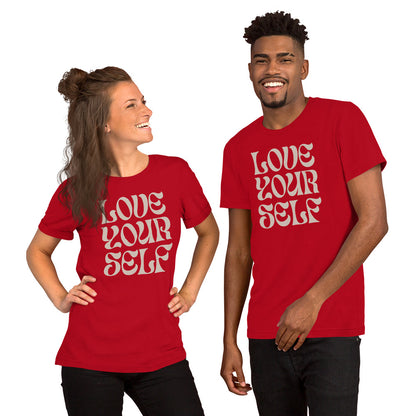 Love Your Self Unisex t-shirt, Love Yourself Message